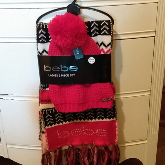 bebe Accessories - Scarf and Hat Set bebe Accessories - Scarf and Hat Set